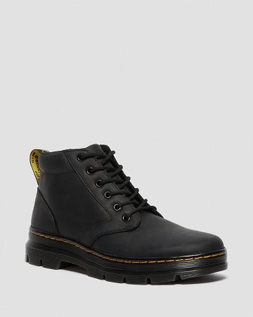 Botines Dr Martens Bonny Cuero Hombre Negros | MX 366AHK